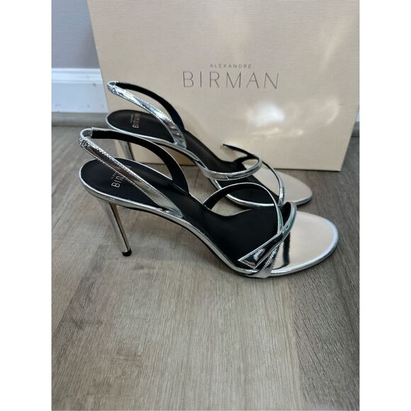 Alexandre Birman Tita 85 Silver Size EU38.5/US8.5 $695 - Picture 11 of 15